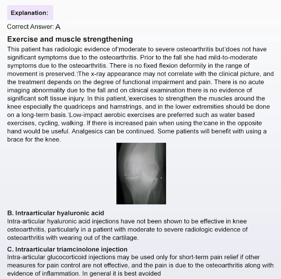 MCAT Sample question and explanation