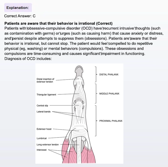 MCAT Sample question and explanation